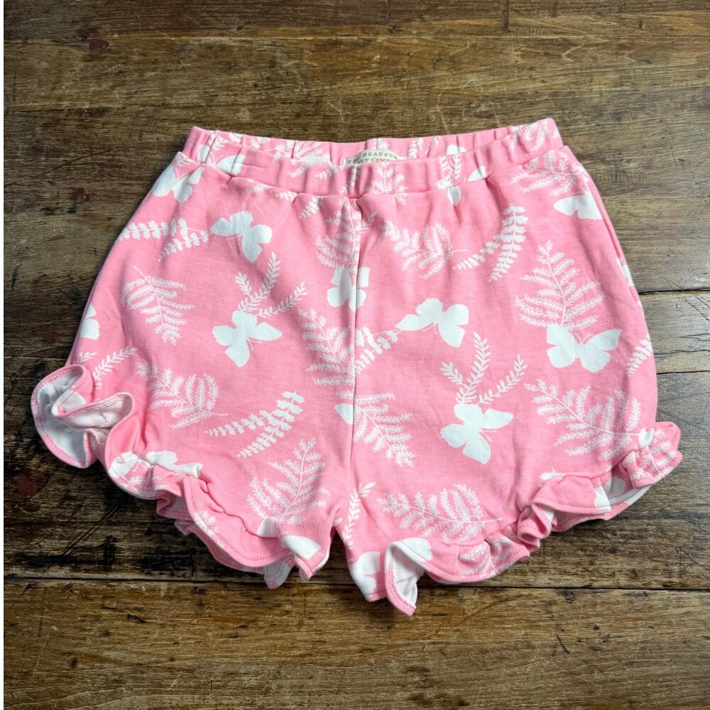 The Beaufort Bonnet Pima Cotton Pink Butterfly shorts size 10